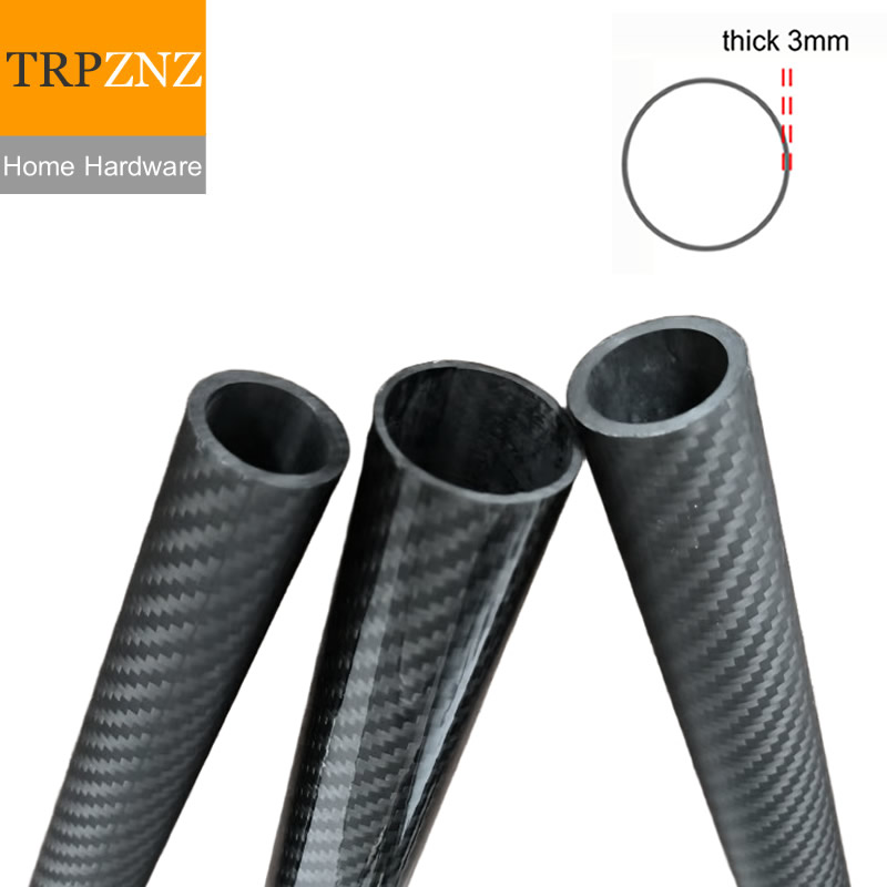Fishing Rod Carbon Fiber - 3K 탄소 섬유 튜브 파이프 외경