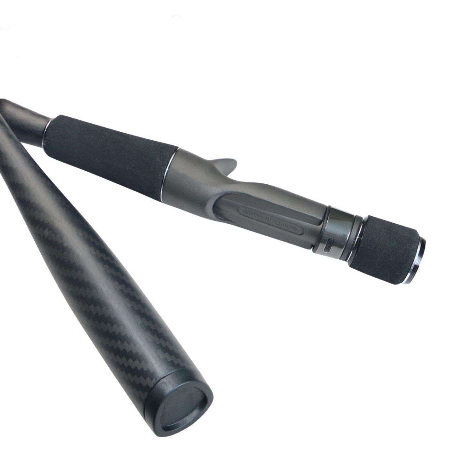 Fishing Rod Carbon Fiber - 일체형 로드 핸들 직조 마감 탄소