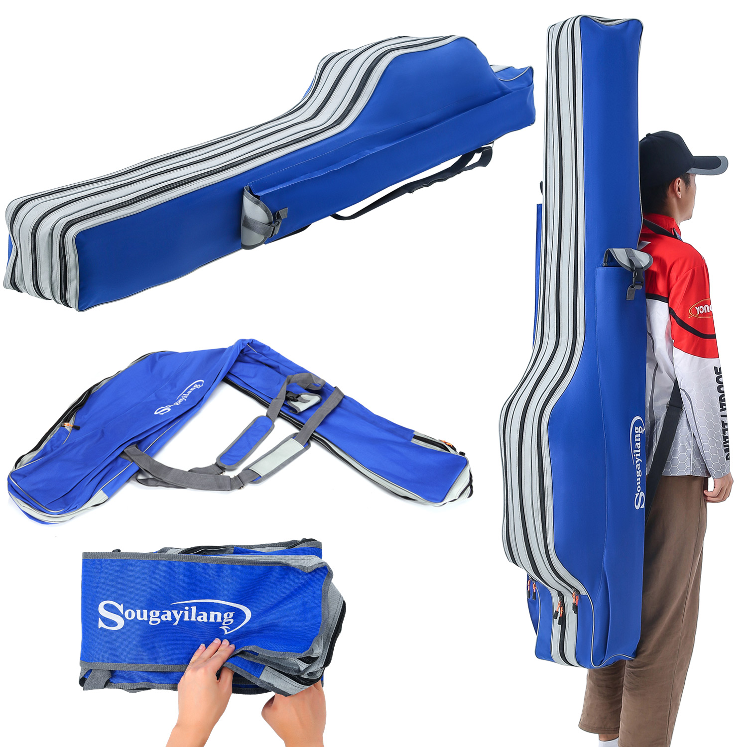 Fishing Rod Case - Sougayilang 낚싯대 가방 3 레이어 주최자