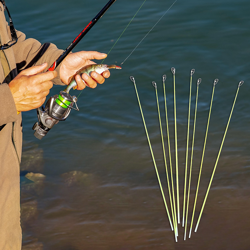 Fishing Rod Repair Kit - 5개입 42CM 보트/뗏목 낚싯대 팁 예비
