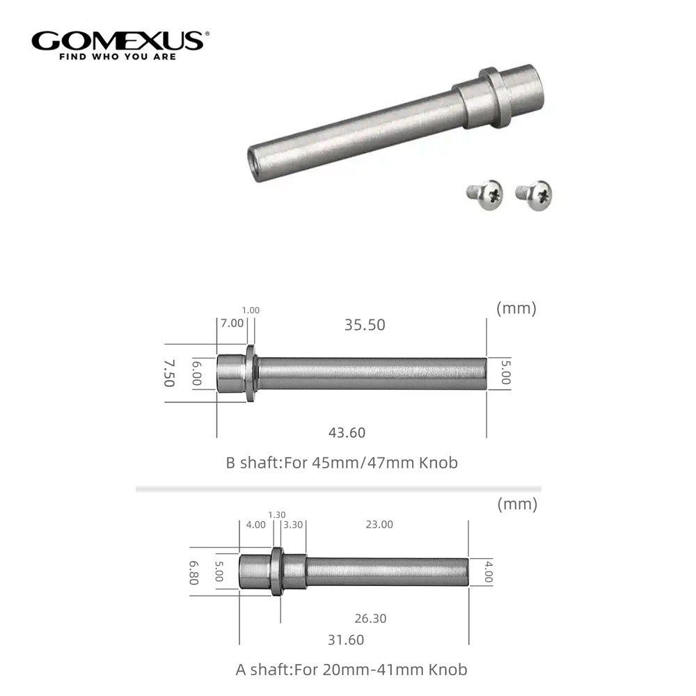 Shimano Reel Stradic - 고메쿠스 합금 릴 샤프트 및 베어링