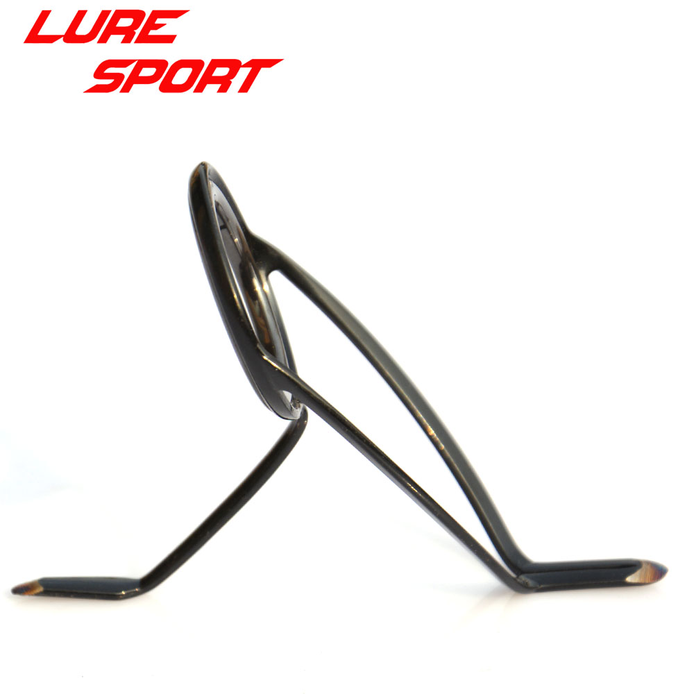 Fishing Rod Surf - LureSport KW 가이드 블랙 스틸 프레임,