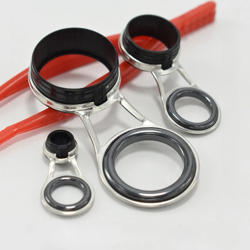 Fishing Rod Repair Kit - 스테인레스 스틸 낚싯대 가이드 링, 세라믹
