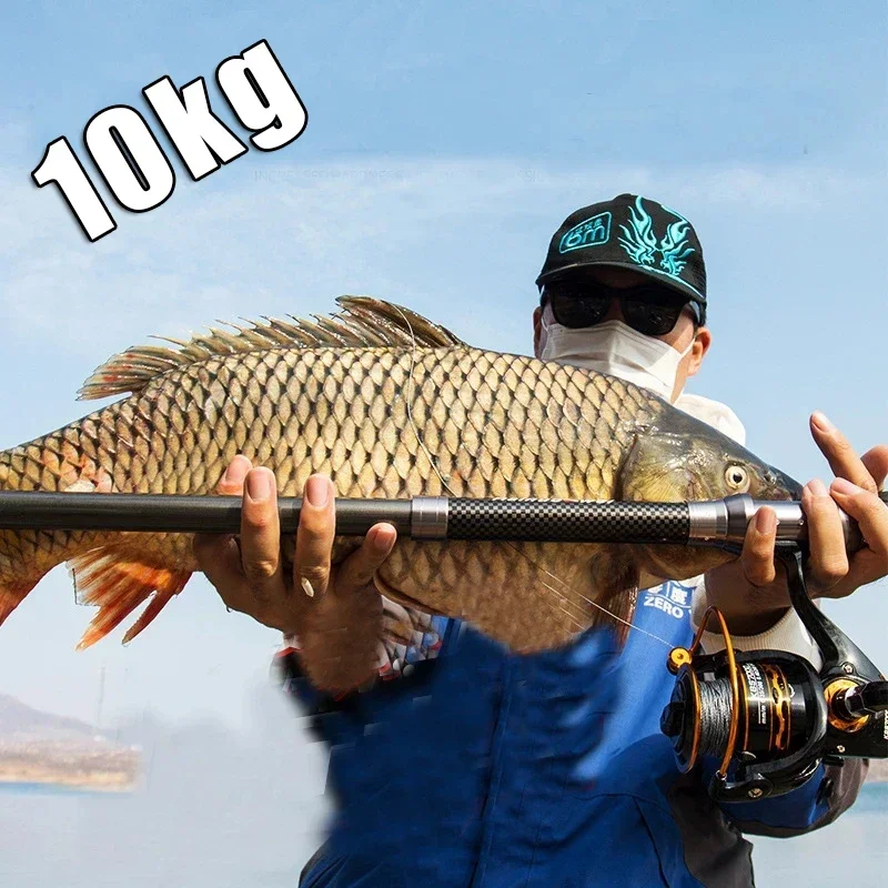 새로운 텔레스코픽 휴대용 회전식 낚싯대 2.4M, 2. - Fishing Rod Surf 리뷰 및 가격