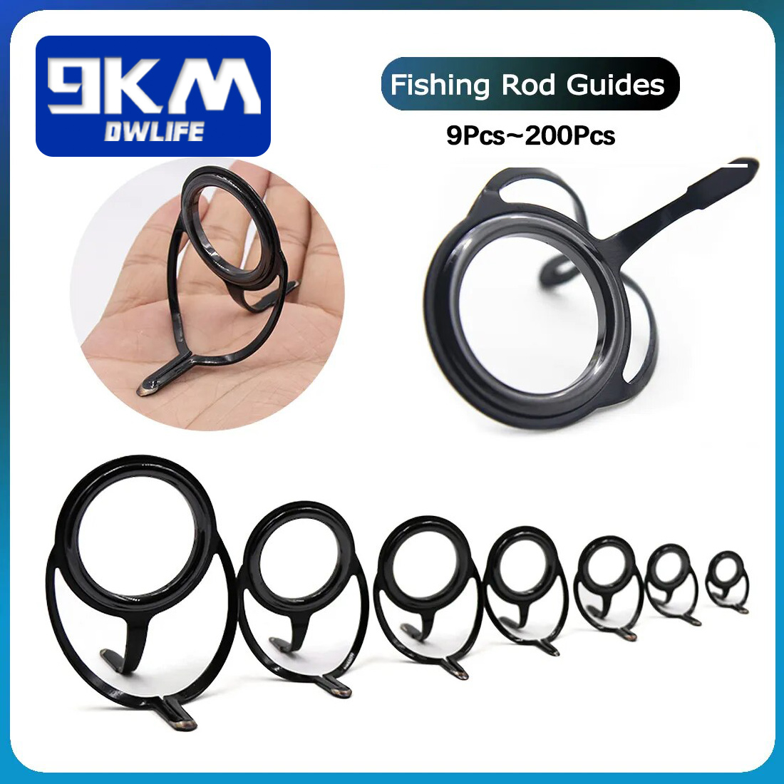낚싯대 수리 키트 스피닝로드 빌딩 부품 스테인레스 스틸 - Fishing Rod Repair Kit 리뷰 및 가격