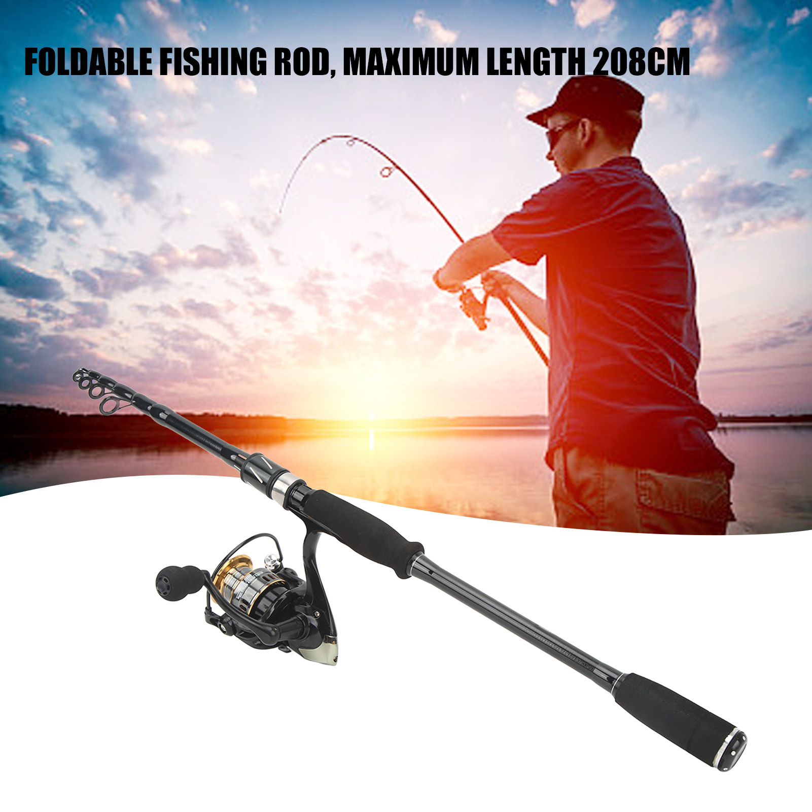 낚싯대 및 릴 콤보 세트 낚싯대 세트 대용량 금속 와이 - Fishing Rod Combo 리뷰 및 가격