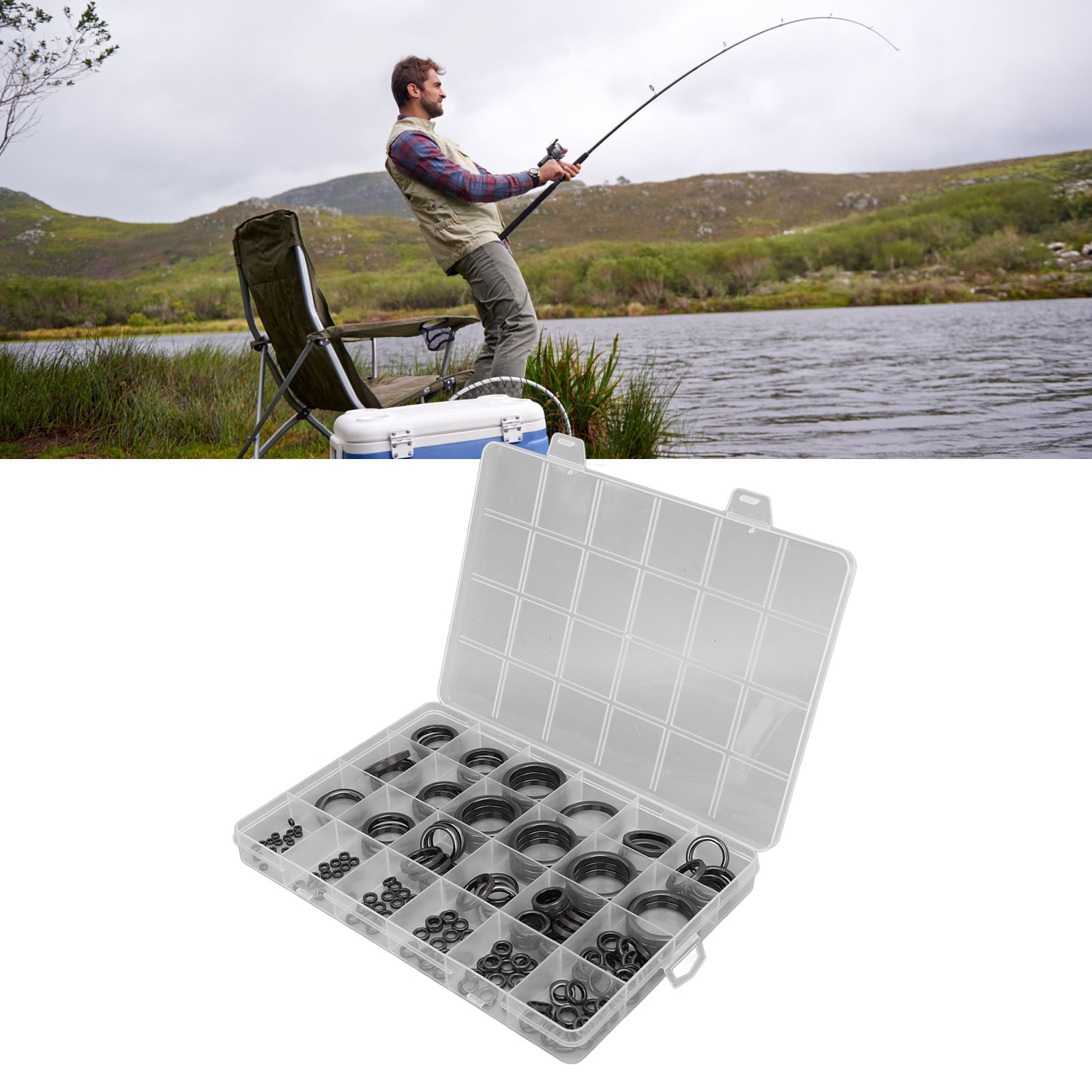 낚싯대 가이드 수리 키트 낚싯대 아일렛 가이드 링 낚싯 - Fishing Rod Repair Kit 리뷰 및 가격