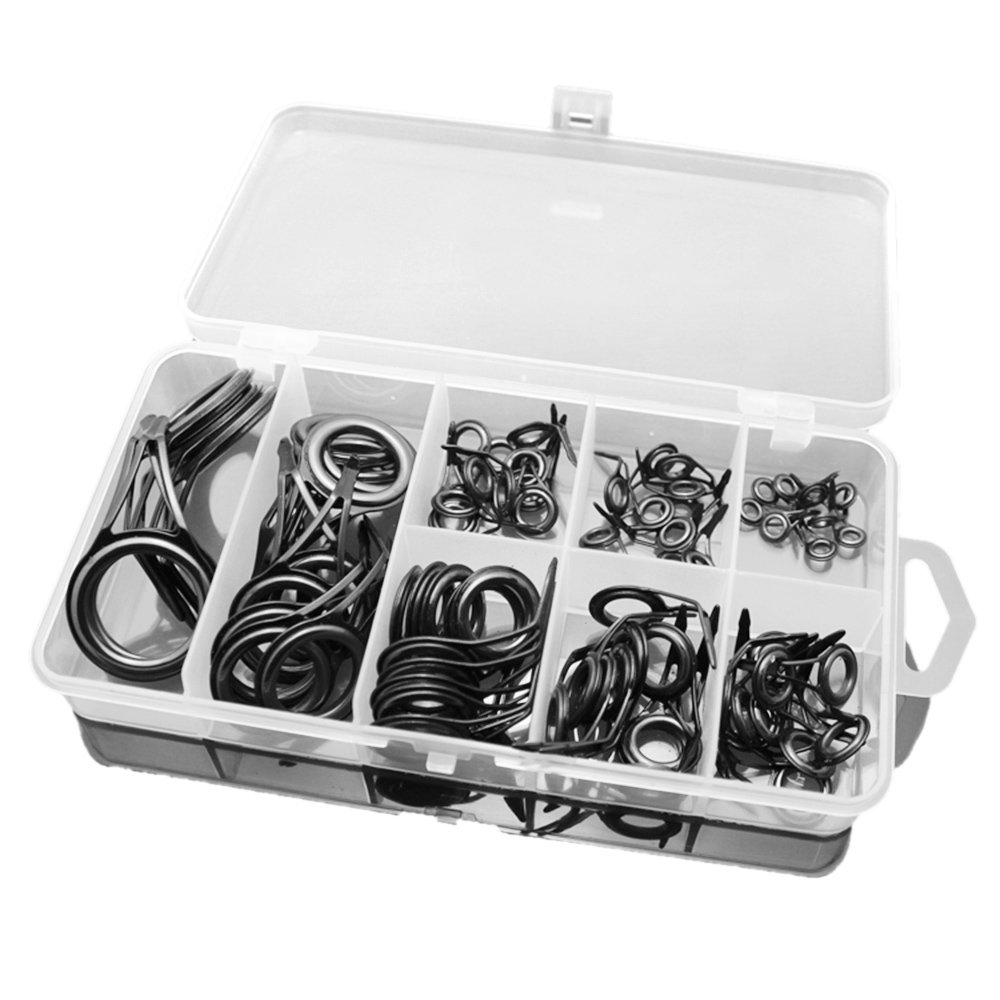75pcs 다양한 크기 낚싯대 가이드 팁 낚시 라인 스 - Fishing Rod Repair Kit 리뷰 및 가격