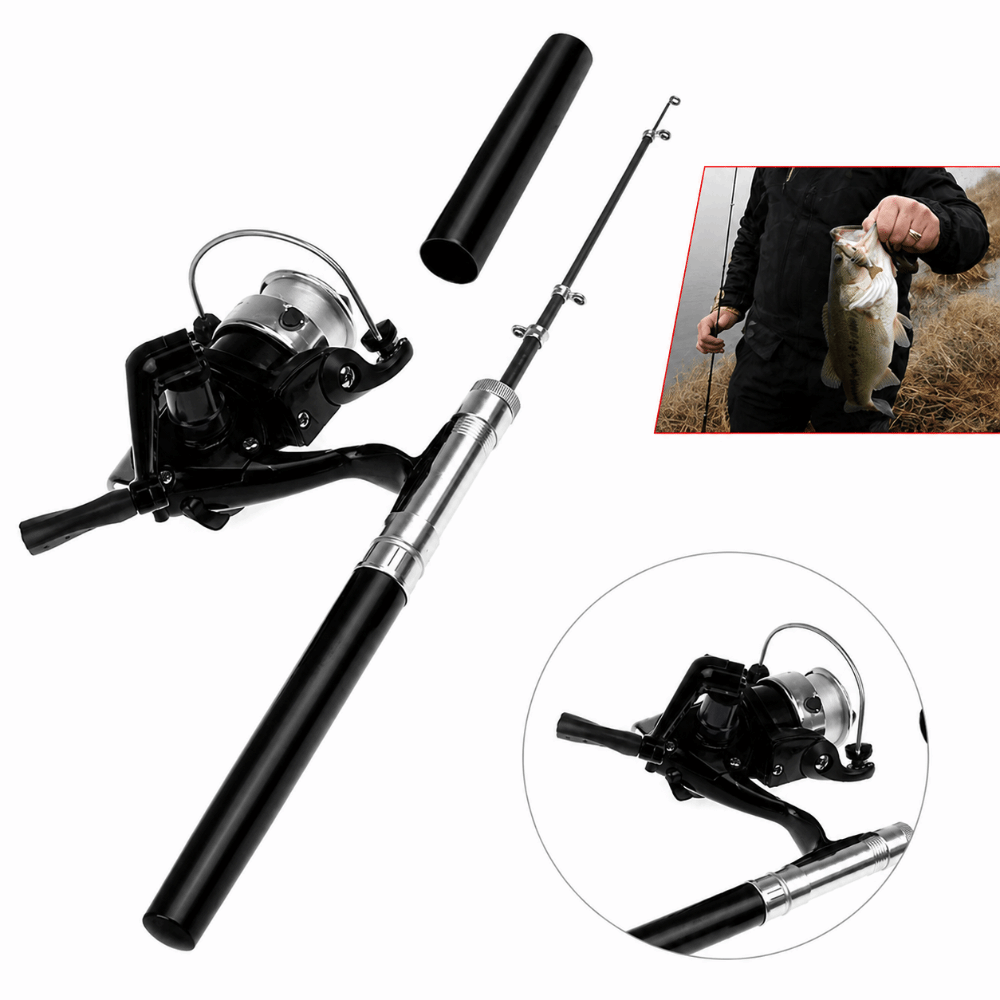 휴대용 39인치 스피닝릴 콤보 텔레스코픽 컴팩트 포켓  - Fishing Rod Combo 리뷰 및 가격